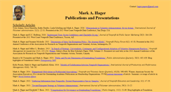 Desktop Screenshot of mhager.net